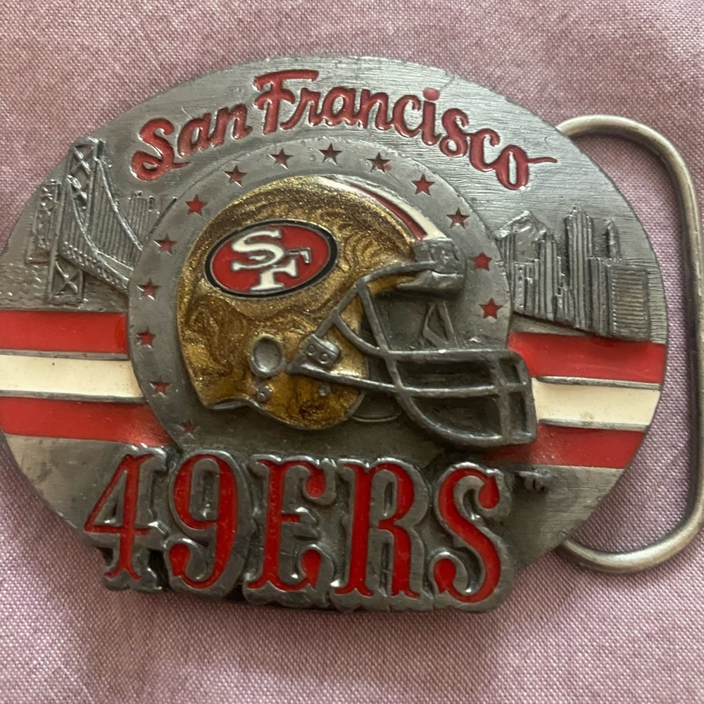 San Francisco 49ers Belt Buckle